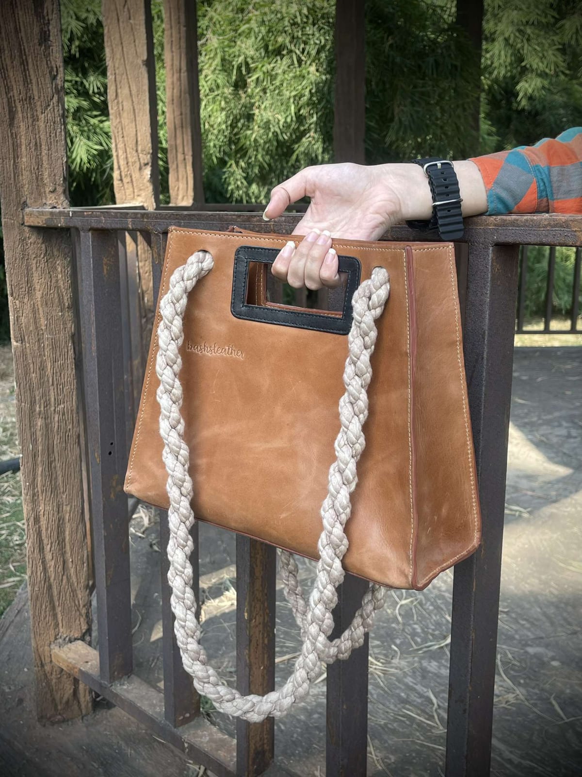 Silvia Leather Tote Bag